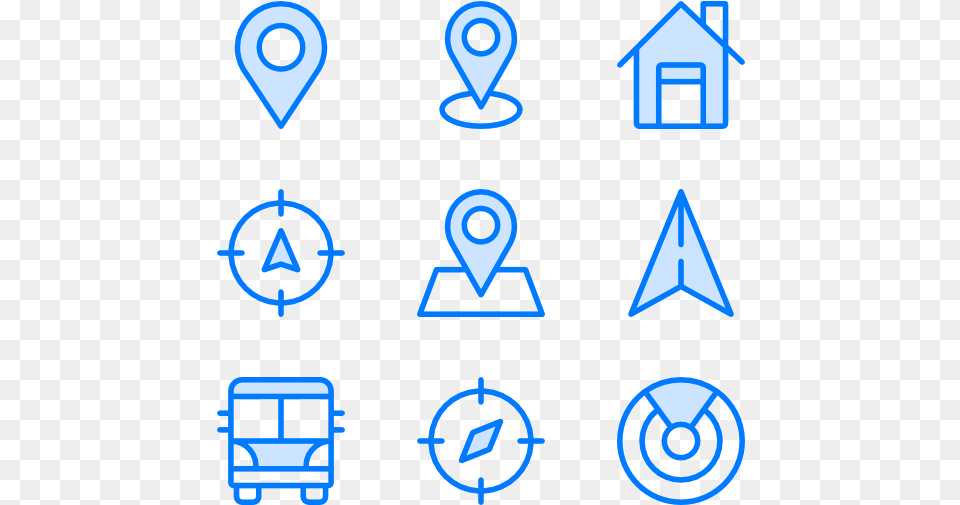 Maps And Location Icon Moon Sun, Symbol, Scoreboard Free Png