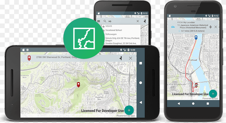 Maps App For Android Iphone, Electronics, Mobile Phone, Phone, Gps Free Png Download