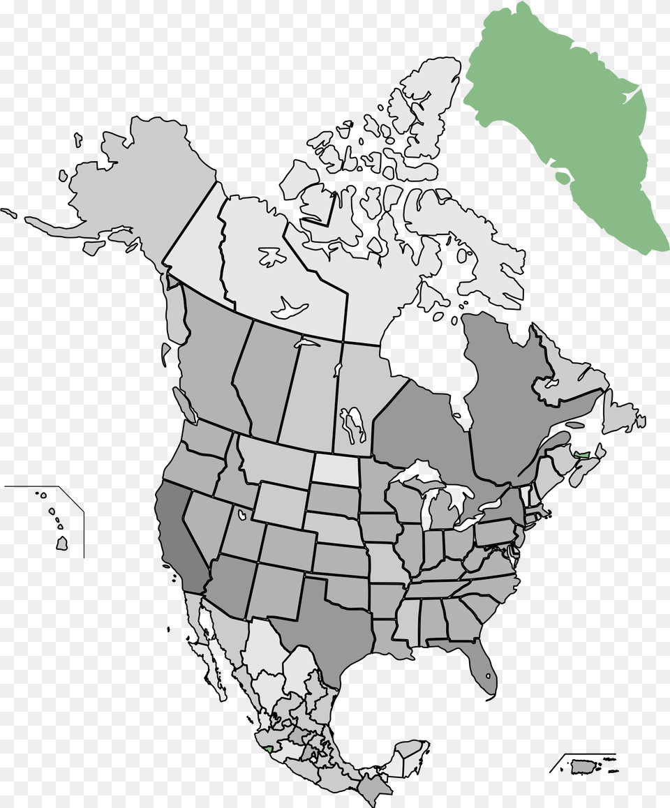 Maps Clipart Map America North America Provinces And States, Chart, Plot, Atlas, Diagram Png