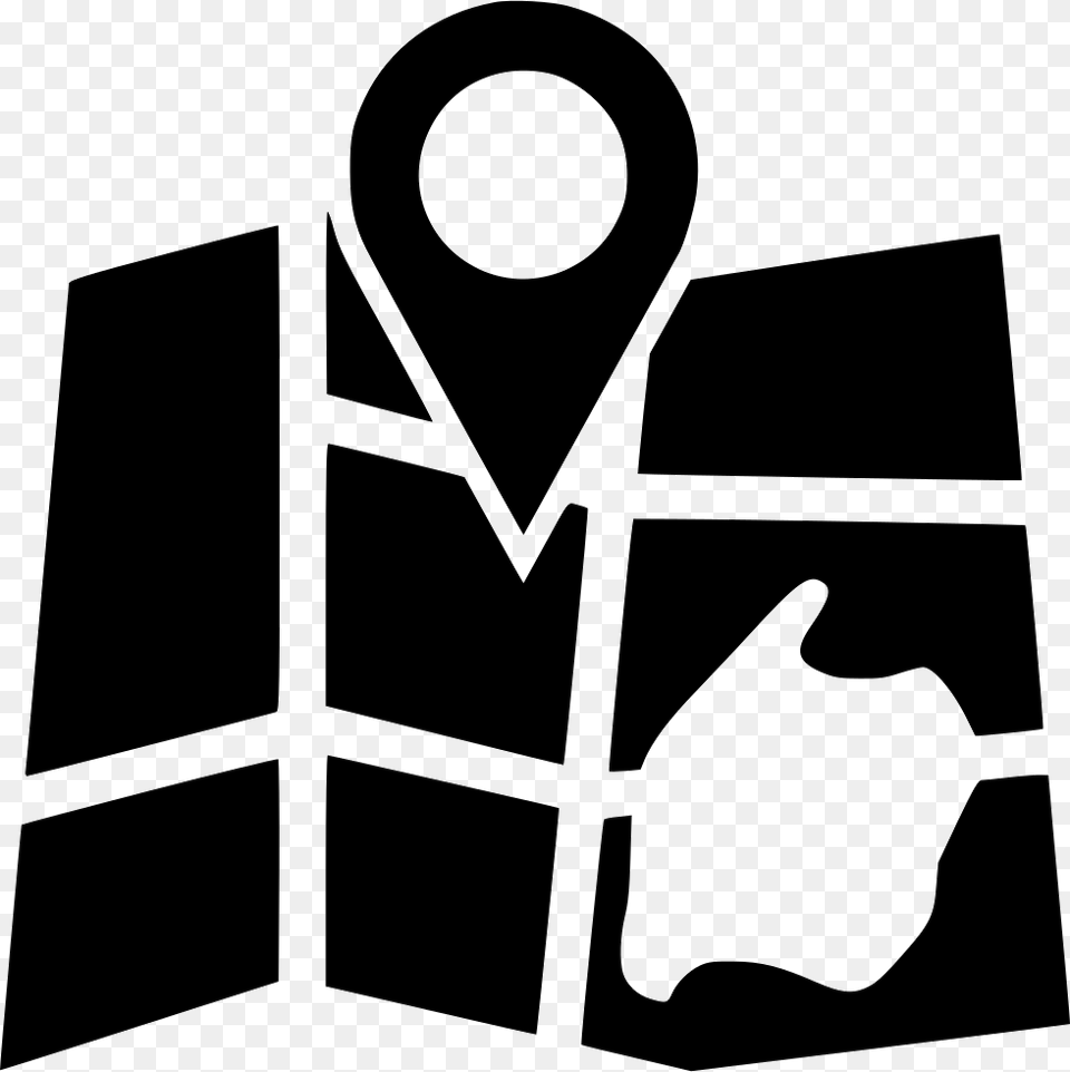 Maps Google Mobile For Android Icon Stencil, Logo, Cross, Symbol Free Png Download
