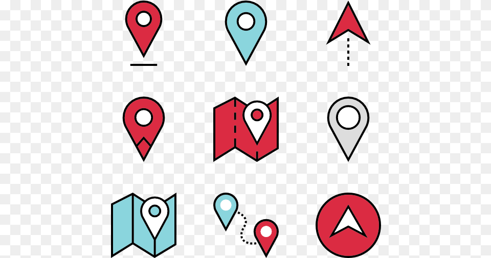 Maps Point, Formal Wear, Heart, Art, Paper Png Image