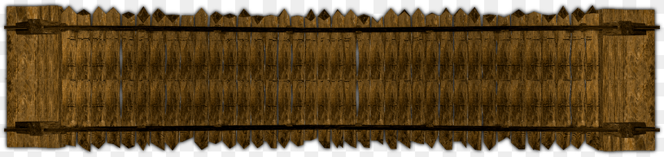 Mar 2009 Bridge Top View, Fence, Wood Free Png Download