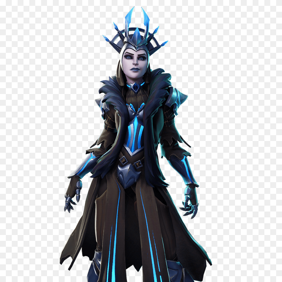 Mar 23 Ice Queen Fortnite Skin, Adult, Clothing, Costume, Female Free Transparent Png