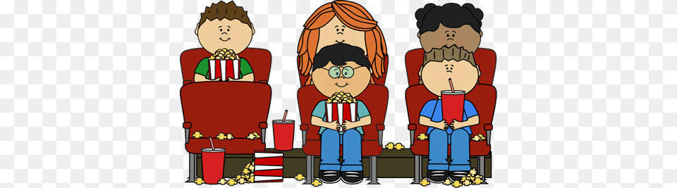 Mar 23 Movie Night Clipart Movies, People, Person, Baby, Face Free Png Download
