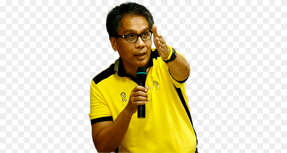 Mar Roxas Image, Hand, Body Part, Person, Microphone Free Png