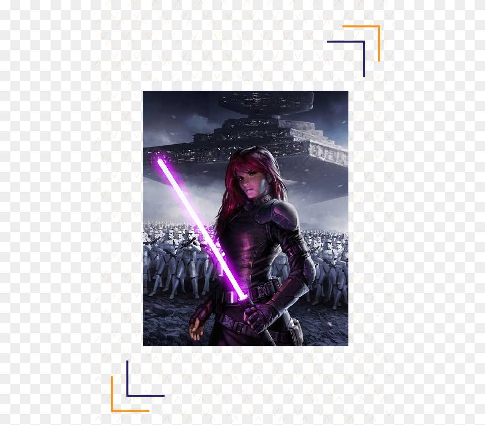 Mara Jade Star Wars, Light, Adult, Person, Woman Png