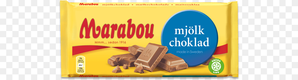 Marabou Chocolate Various Bars 180 200g Made In Sweden Marabou Swedish Dark Chocolate Bar, Dessert, Food, Sweets Free Png Download