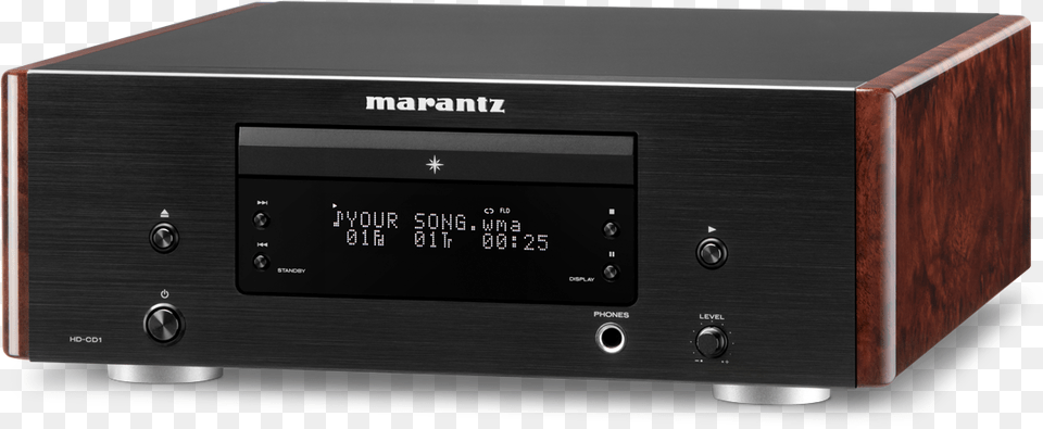 Marantz Hd Cd1 High Definition Cd Player Factory Refurbished Marantz Hd Cd1 Black Cd Player, Cd Player, Electronics, Amplifier, Speaker Png