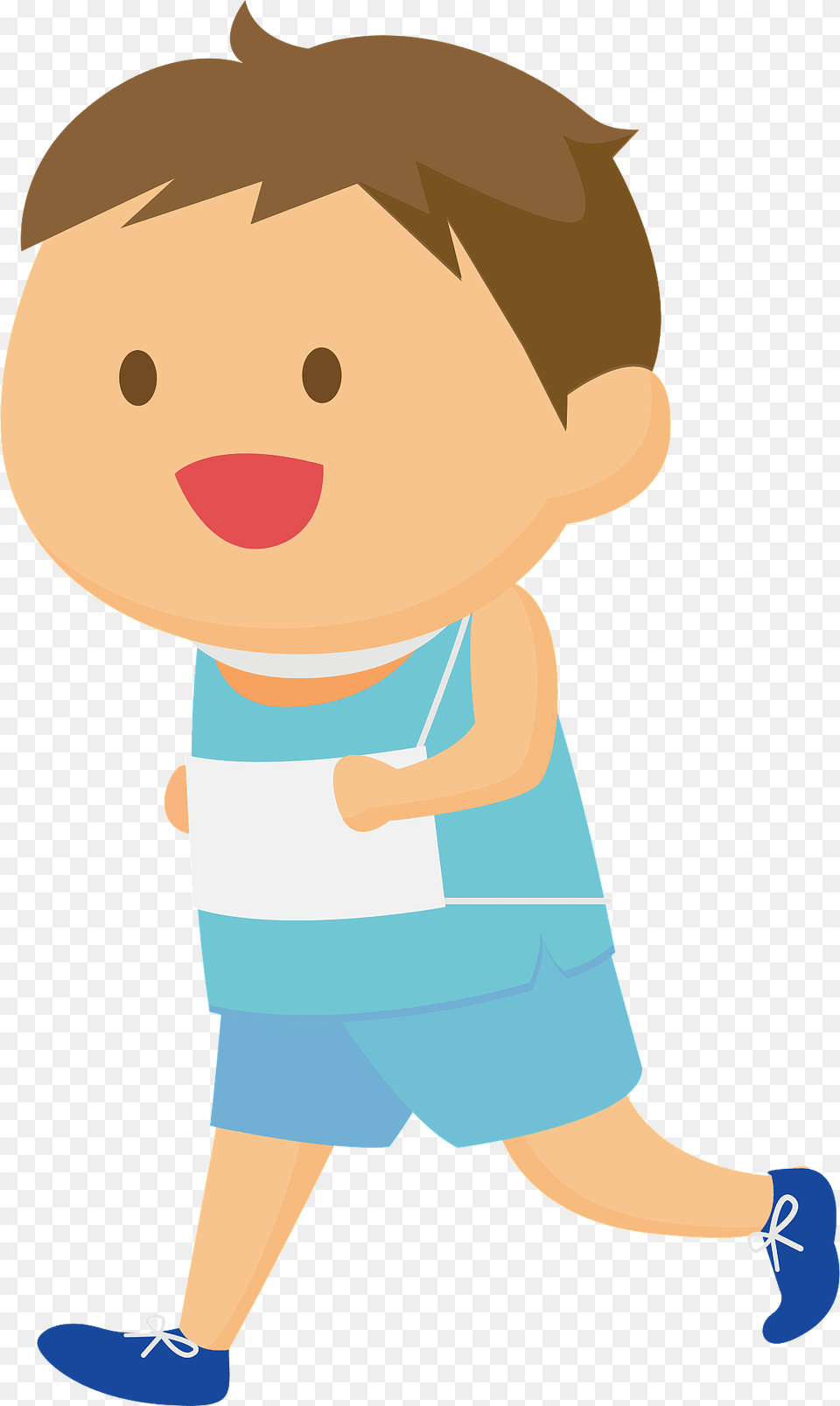 Marathon Running Clipart, Clothing, Shorts, Baby, Person Free Png Download