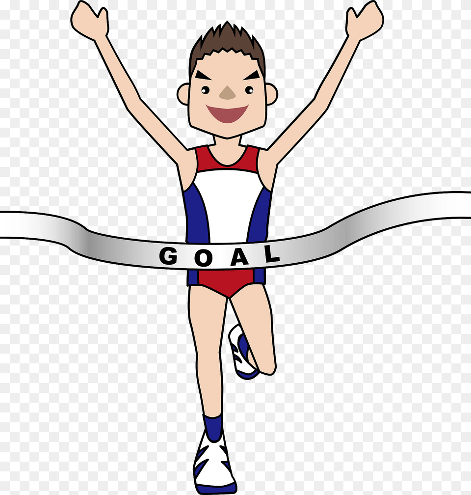 Marathon Running Goal Clipart, Baby, Person, Face, Head Free Transparent Png