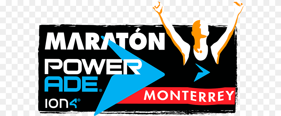 Maraton Powerade Mty Marathon Powerade, Person, Advertisement, Poster, Head Free Transparent Png