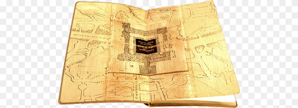 Marauders Map Open, Book, Publication, Page, Text Free Transparent Png