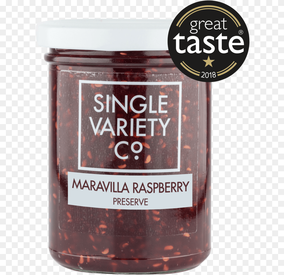 Maravillaraspberry Cut Out With Starsticker, Food, Jam, Can, Tin Free Png Download