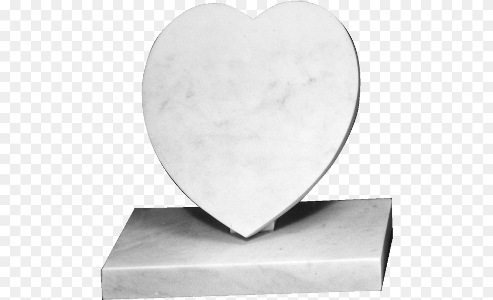 Marble Cremation Memorial Small Heart And Base Heart, Astronomy, Moon, Nature, Night Png Image