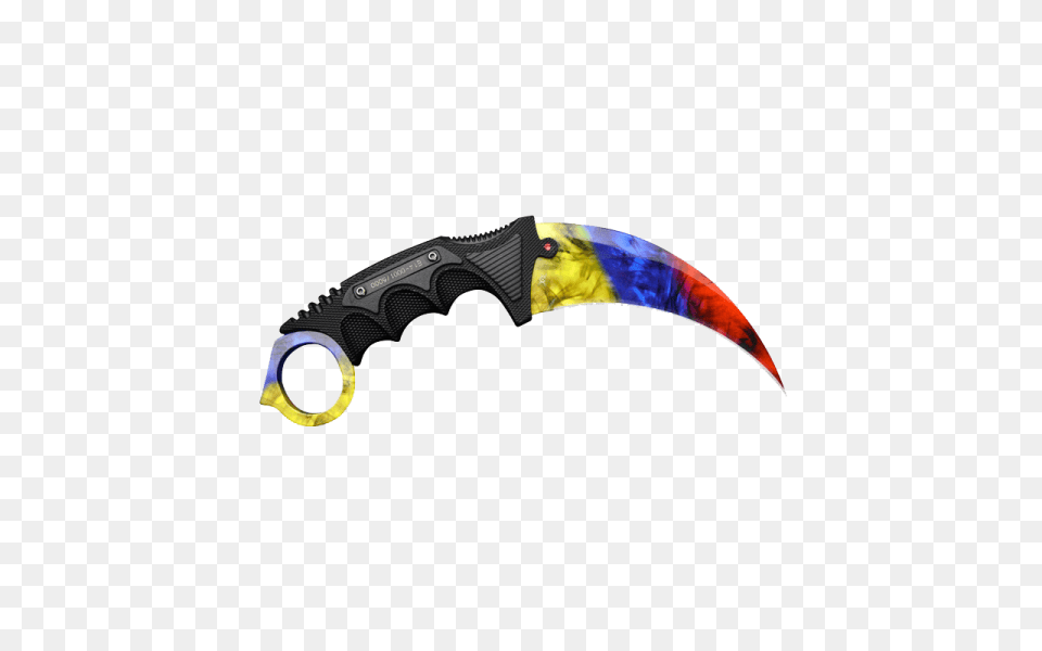 Marble Fade, Blade, Dagger, Knife, Weapon Free Png