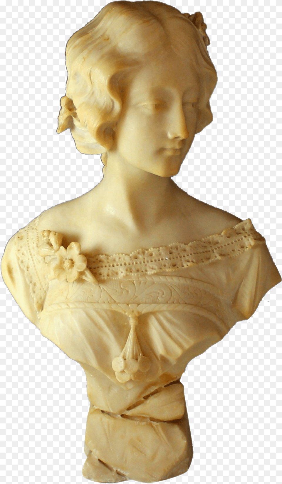 Marble Sculpture Of A Young Lady By A Bust, Adult, Bride, Female, Person Free Transparent Png