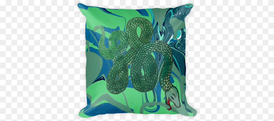Marble Snake Pillow Marble Toothed Snake Eel, Cushion, Home Decor, Animal, Fish Png Image