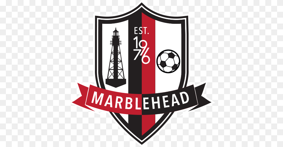 Marblehead Youth Soccer Unveils New Logo Massachusetts Soccer Logo, Armor, Dynamite, Weapon Free Png