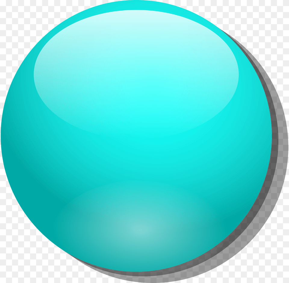 Marbles Clipart, Sphere, Turquoise Free Png