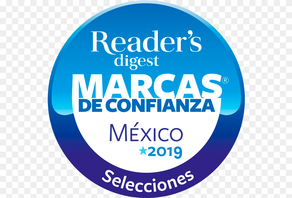 Marcas De Confianza 2018, Logo, Badge, Symbol, Disk Free Png Download