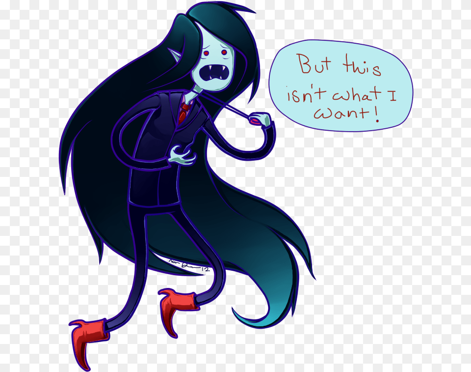 Marceline Doesn T Want That Adventure Time Marceline Fan Art, Book, Comics, Publication, Adult Free Png Download