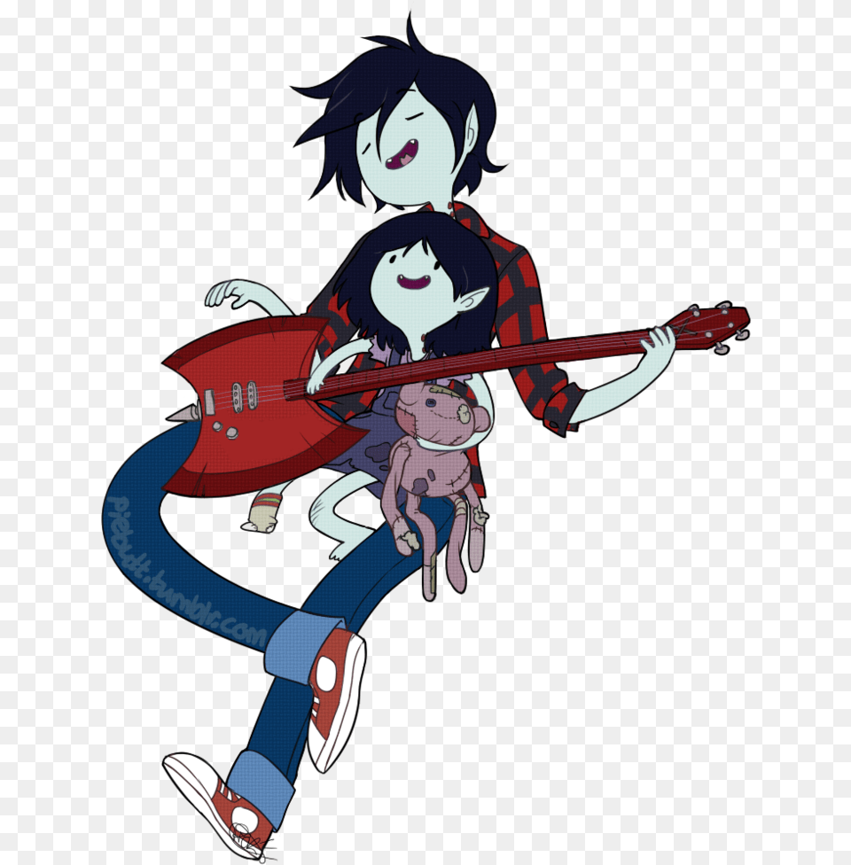 Marceline Marshall Lee And Adventure Time Book, Publication, Comics, Baby Png Image