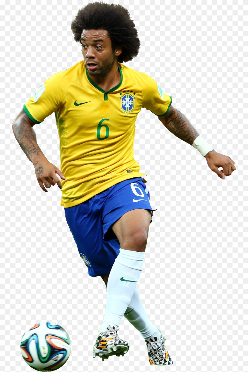 Marcelo Render Brazil Football Player Marcelo, Ball, Soccer Ball, Soccer, Sport Free Transparent Png