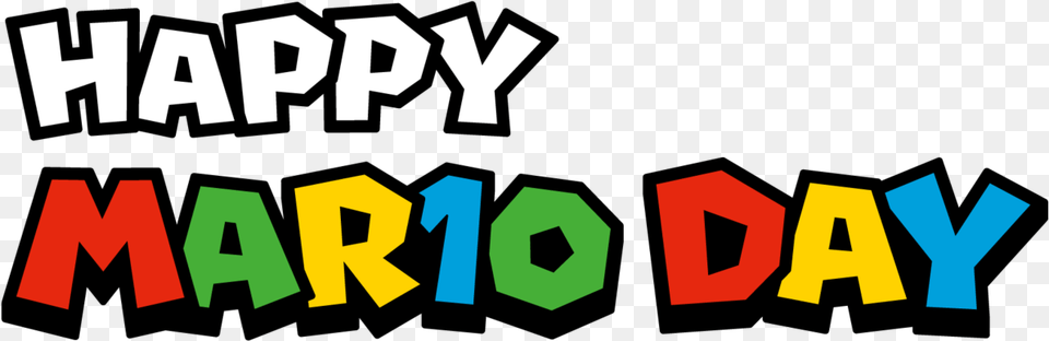March 10th Mario Day, Text, Scoreboard, Art Png Image