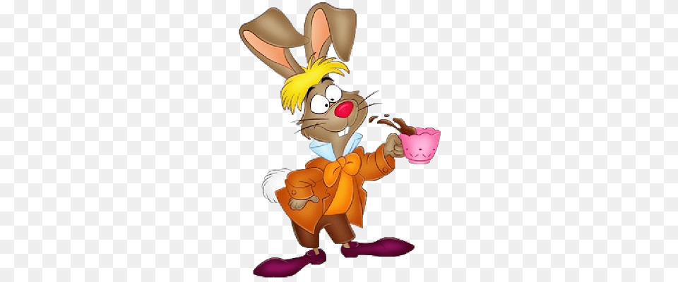 March Hare Alice In Wonderland Alice In Wonderland, Cartoon, Baby, Person Free Png Download