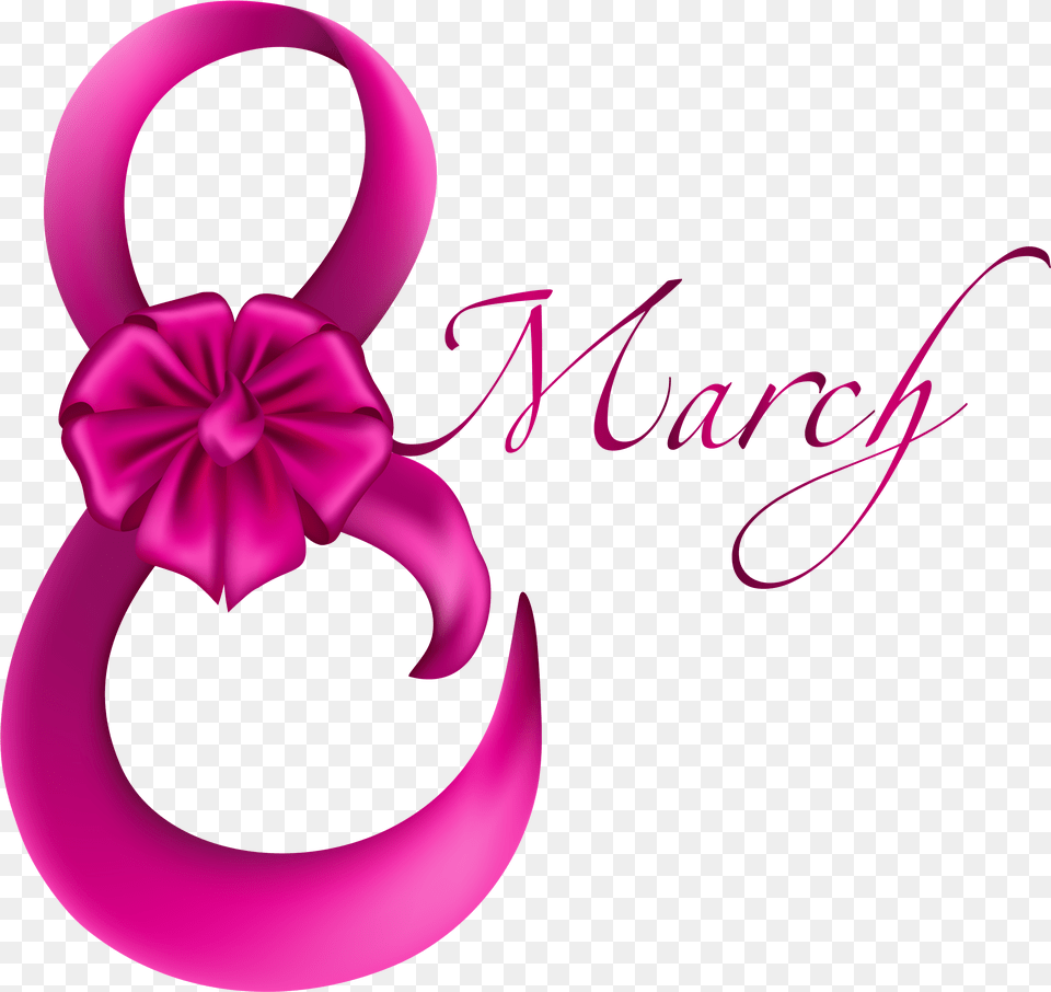 March Hd 8 March Day, Purple, Flower, Plant, Accessories Free Png Download