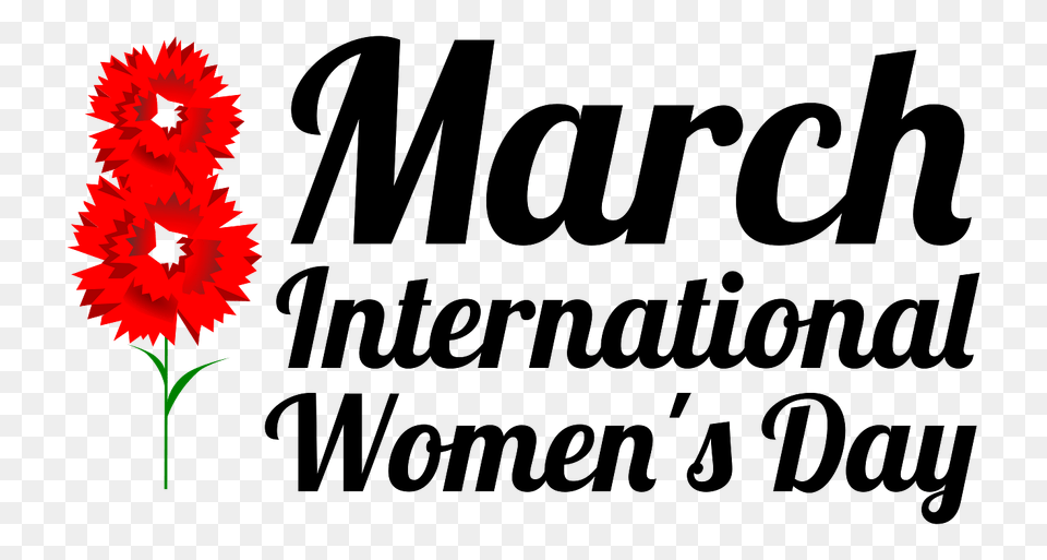 March International Womens Day, Flower, Plant, Art, Graphics Free Png Download