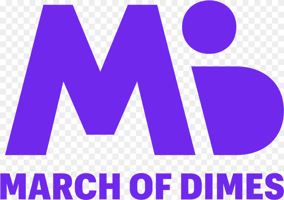 March Of Dimes 2018, Logo, Purple Free Transparent Png