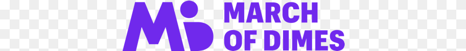 March Of Dimes Logo 2018, Purple, People, Person, Text Png Image