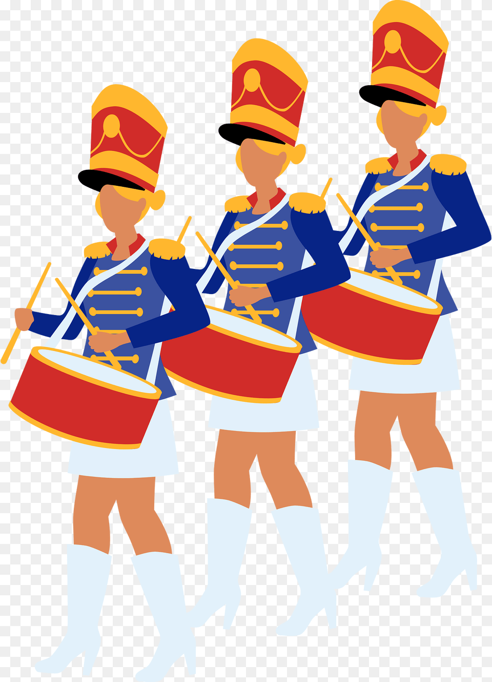 Marching Band Clipart, Music, Person, Performer, People Free Png Download
