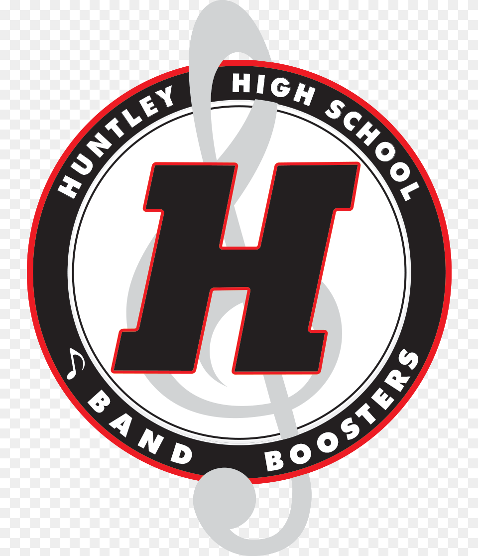 Marching Band Huntley High School Band Boosters, Logo, Symbol, Text, Ammunition Png