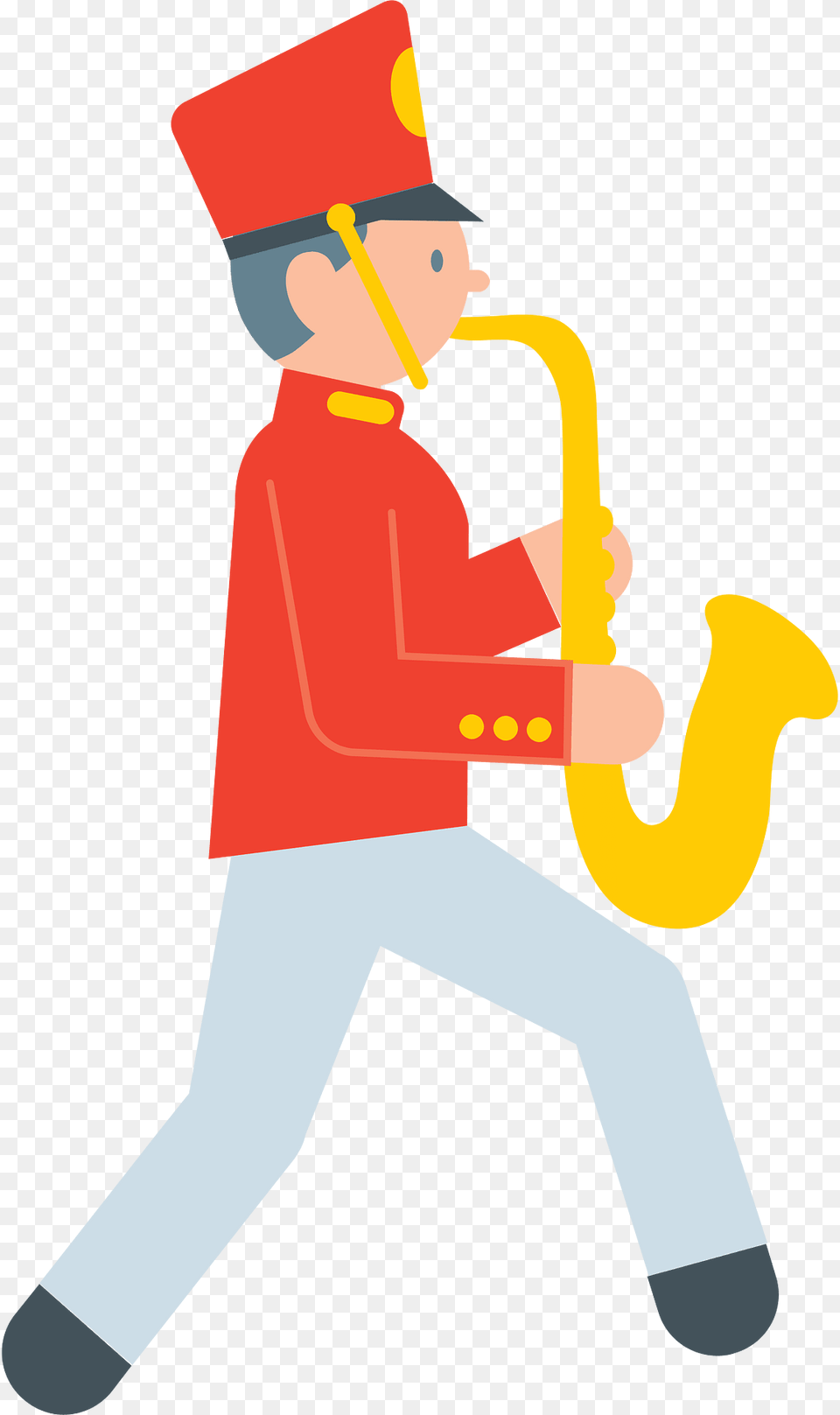 Marching Band Musician Clipart, People, Person, Boy, Child Png