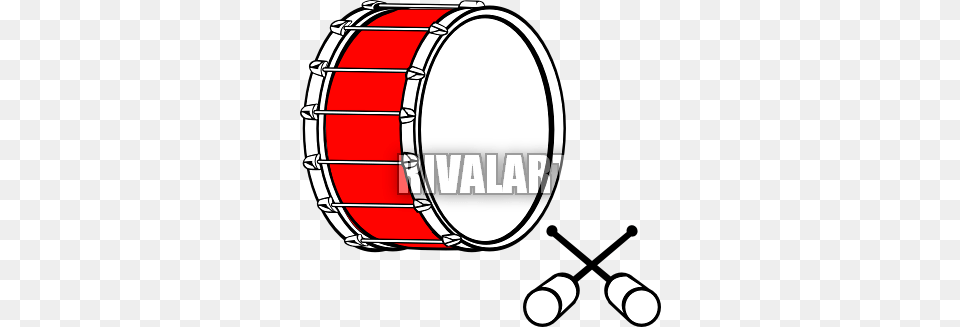 Marching Bass Drum Clip Art, Musical Instrument, Percussion, Bow, Weapon Free Transparent Png