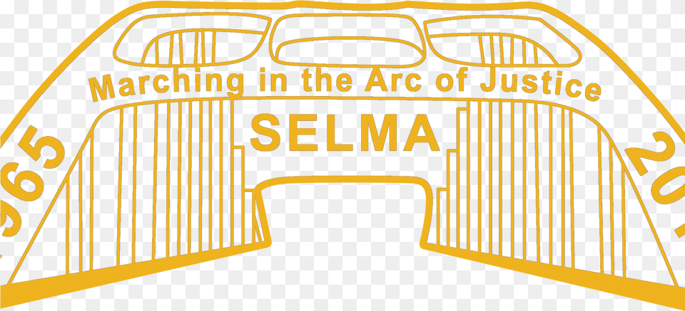 Marching In The Arc Of Justice Logo March On Selma Clip Art, Arch, Architecture, Arch Bridge, Bridge Free Transparent Png