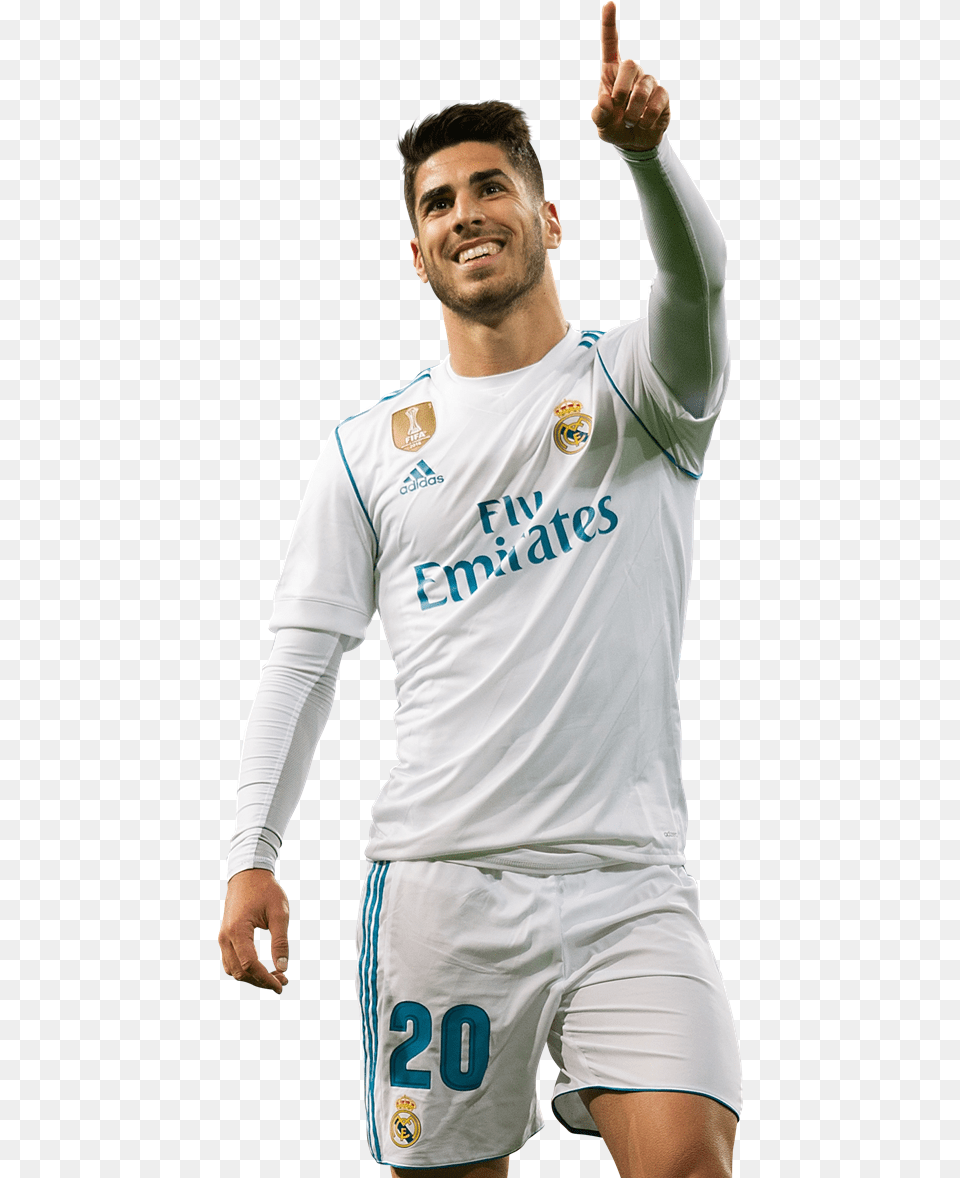 Marco Asensio 2018, Adult, Shorts, Shirt, Person Png Image
