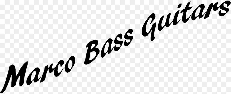 Marco Bass Guitars Calligraphy, Text, Handwriting, Blackboard, Letter Free Png Download