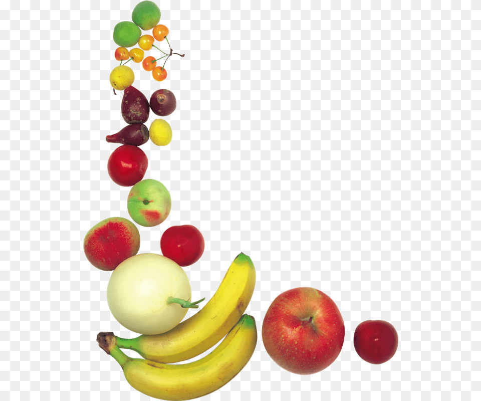 Marco De Frutas, Apple, Banana, Food, Fruit Free Transparent Png