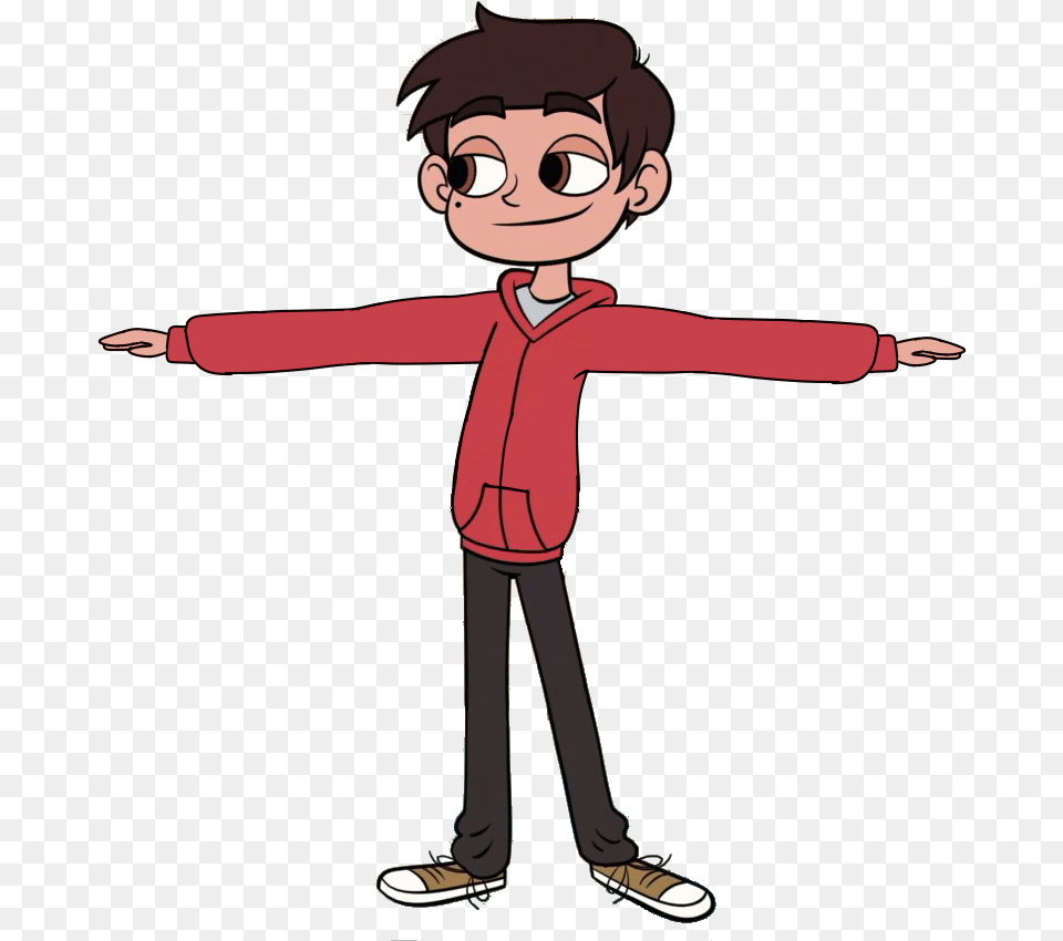 Marco Diaz T Pose Found It On Discord Tposememes Marco Star Vs The Forces Of Evil, Boy, Child, Person, Male Png