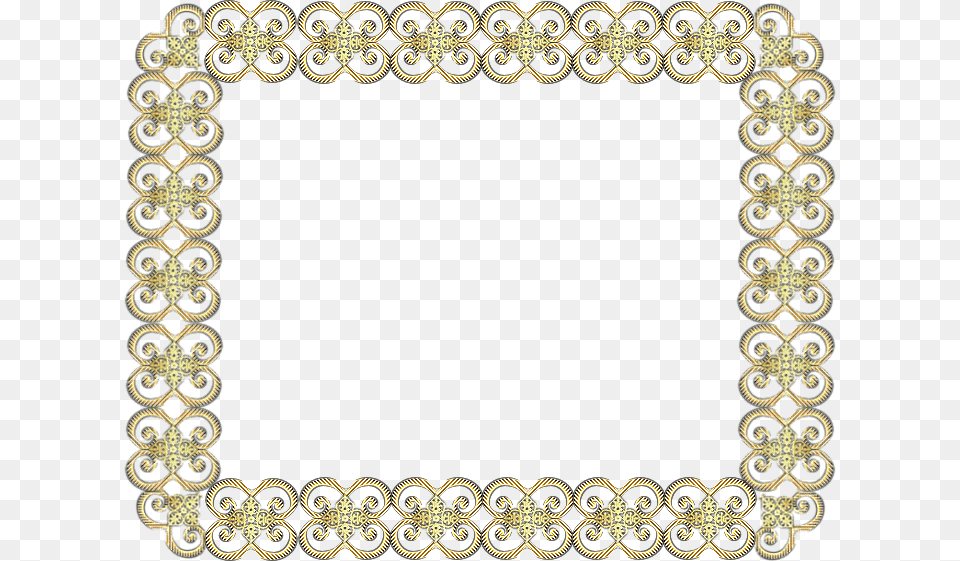 Marco Dorado En Formato Circle, Home Decor, Pattern Free Png Download