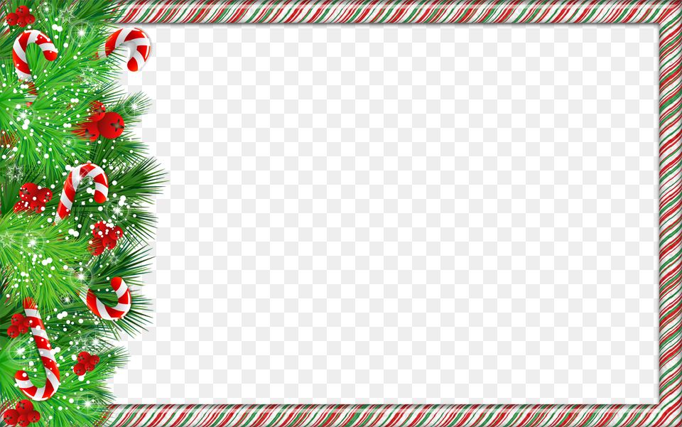 Marco Marcos Navide Christmas Border Transparent, Plant, Tree, Christmas Decorations, Festival Png Image