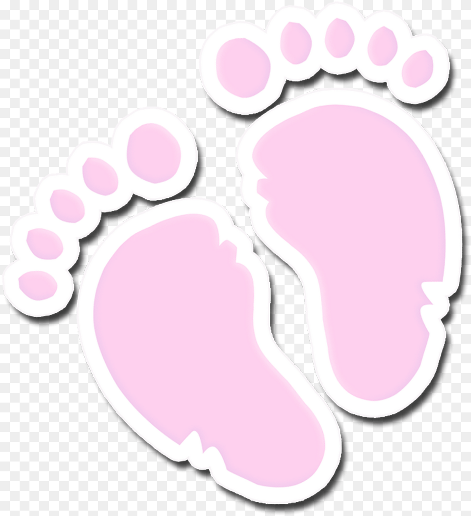 Marco Para Baby Shower Illustration, Footprint Free Png Download