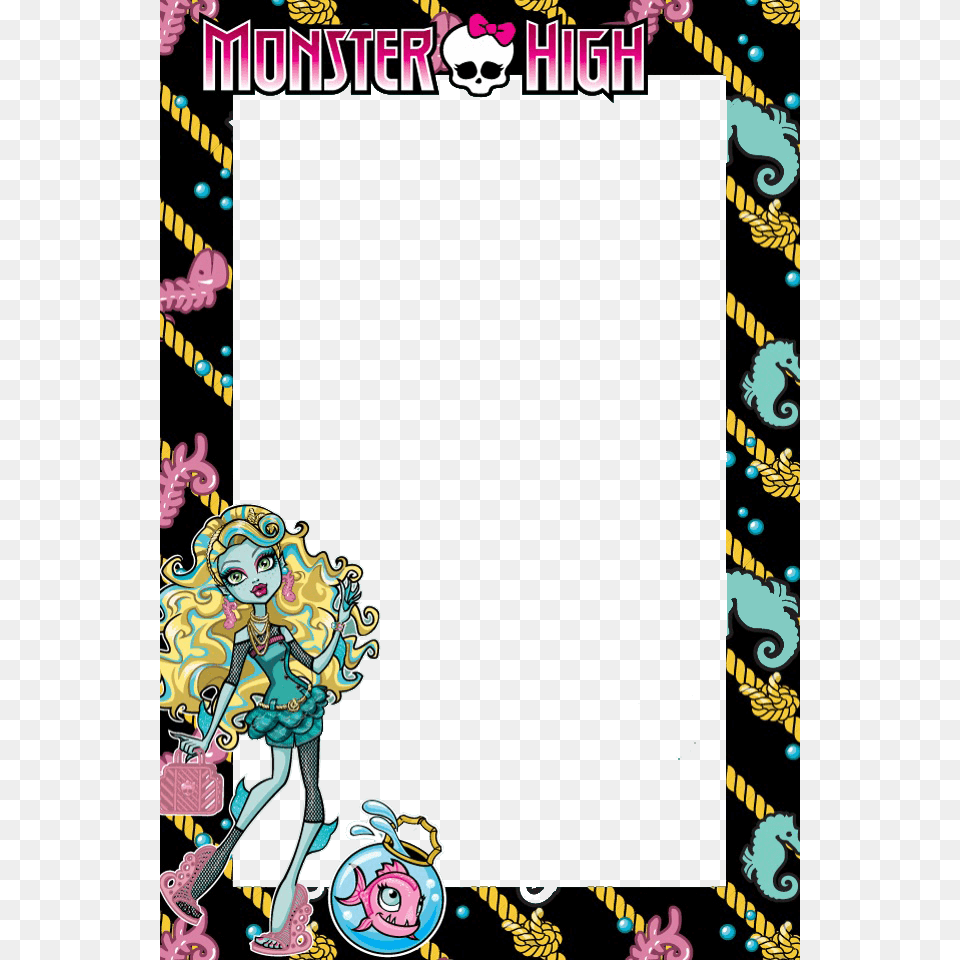 Marco Para Foto Monster High Monster High, Book, Comics, Publication, Art Png Image