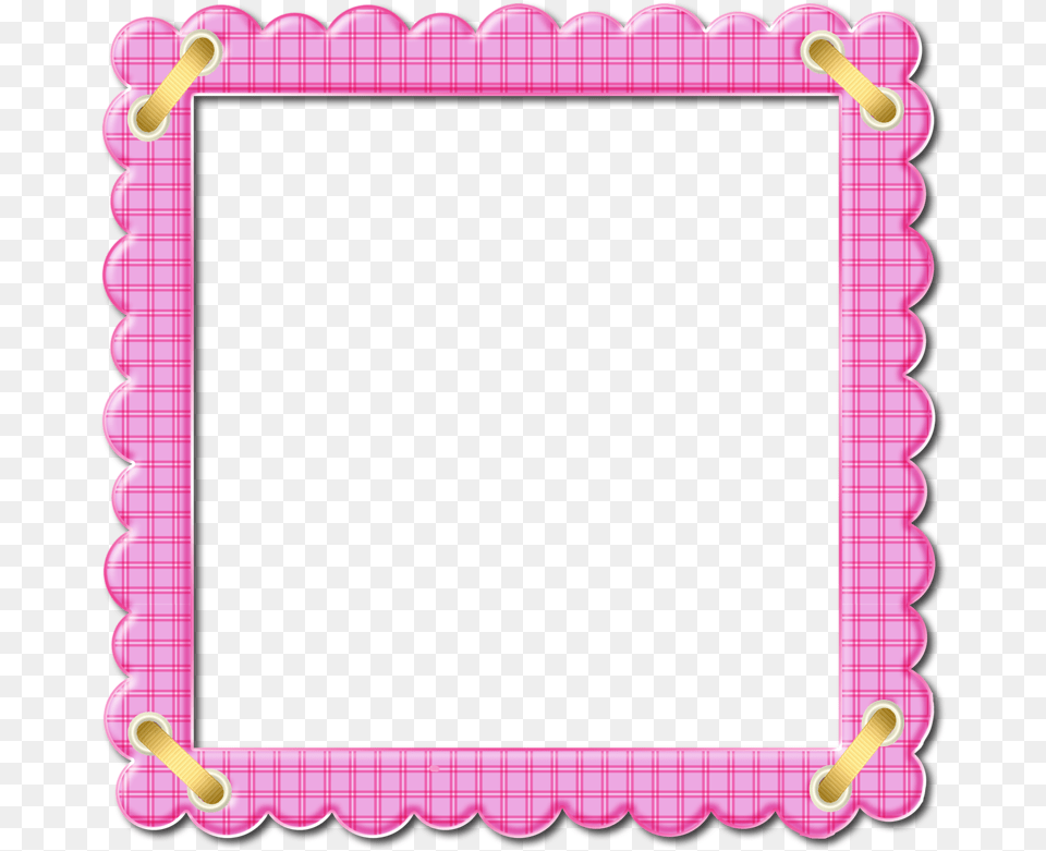 Marco Para Foto Rosa Cute Frame Pink, Blackboard Free Png Download