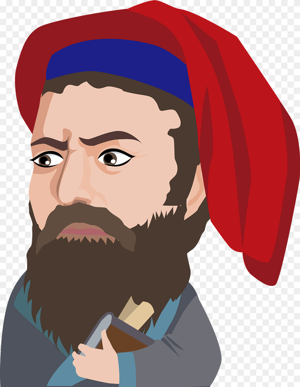Marco Polo Clipart, Portrait, Photography, Beard, Face Png Image