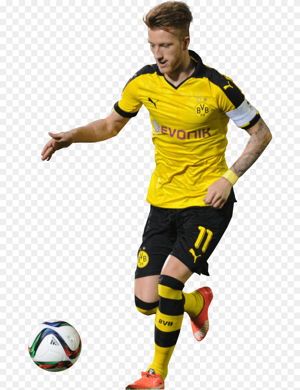 Marco Reusrender Marco Reus Dortmund Render, Ball, Sphere, Soccer Ball, Soccer Free Transparent Png