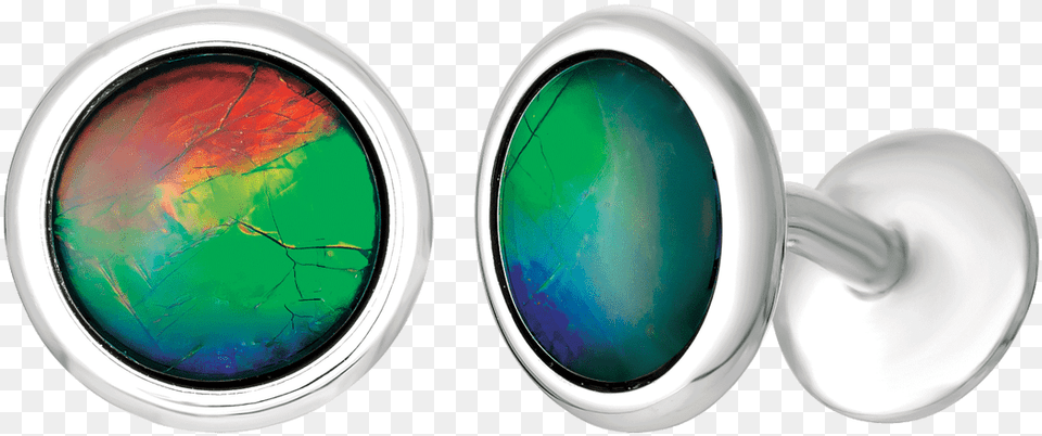 Marco Sterling Silver Cufflinks By Korite Ammolite Earrings, Accessories, Gemstone, Jewelry, Ornament Free Transparent Png
